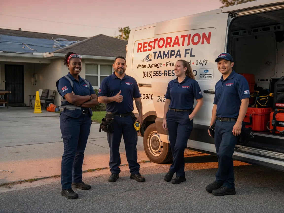 Water Damage Restoration company in Potts Camp, MS